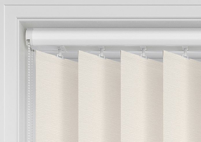 Toulouse (Blackout), Textured Brown - Vertical Blind - Image 13